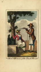 Mann und Frau aus dem Schwarzwald, Deutschland
