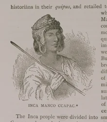 Manco Capac (ca. 1200 n. Chr.), aus 