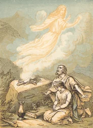 Manoah und seine Frau