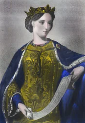 Margarete von Frankreich, Königin von Eduard I., gedruckt von Henry G. Bohn, London, 1856