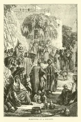 Maroniten in einem Kloster