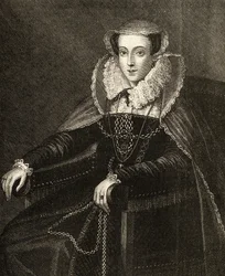 Maria Stuart (1542-87) (Gravur)