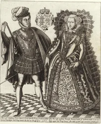 Maria Stuart, Königin von Schottland, und Henry Stuart, Lord Darnley