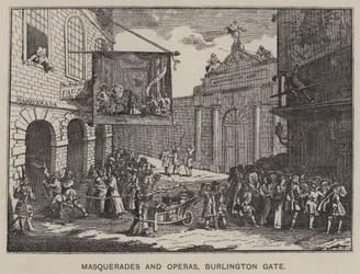 Maskeraden und Opern, Burlington Gate