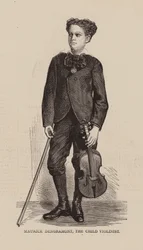 Maurice Dengremont, Das Kinderviolinist