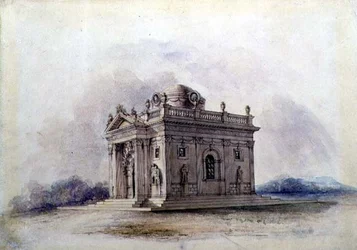 Mausoleumsentwurf, ca. 1825
