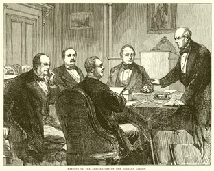 Treffen der Schiedsrichter zu den Alabama-Ansprüchen