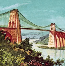 Menai-Hängebrücke