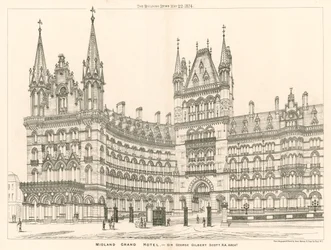 Midland Grand Hotel, Sir George Gilbert Scott, Architekt