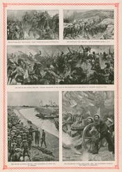 Militärische Aktionen mit britischen Seeleuten während der Regierungszeit von Königin Victoria: der Zulukrieg, der Burenkrieg, der Mahdi-Aufstand im Sudan, der Boxeraufstand und der Anglo-Ägyptische Krieg