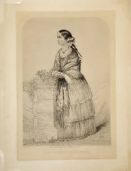 Miss Florence Nightingale: Die Freundin der Soldaten von Elston, graviert von T.H. Ellis, veröffentlicht von Ellis, 51 Jewin Street, City of London, 1. Mai 1856