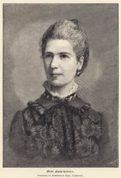 Miss Shaw-Lefevre, Direktorin des Somerville Hall, Cambridge