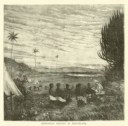 Missionarsversammlung in Kafferland