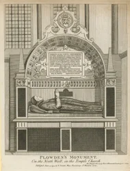 Denkmal für Edmund Plowden