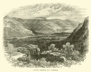 Berg Garizim und Samaria