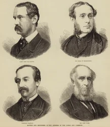 Beweger und Unterstützer der Adresse in den Lords und Commons