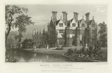 Moyns Park, Essex, der Sitz von George William Gent, Esquire