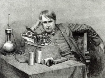 Mr. Edisons neuer Phonograph