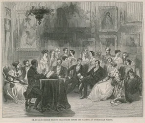 Mr. Charles Kemble liest Shakespeare
