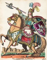 Mr Collins als Ivanhoe