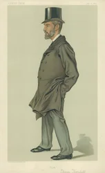 Mr Thomas Thornhill, Tom, 2. Juni 1883, Vanity Fair Karikatur