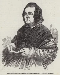 Frau Chisholm (Gravur)