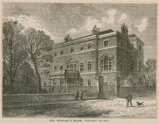 Haus von Mrs Montagu, Portman Square, London