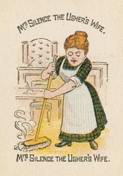 Frau Silence die Frau des Aufsehers