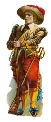 Musketier zur Zeit von König Karl II