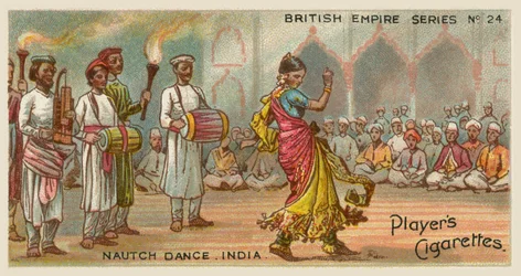 Nautch-Tanz, Indien