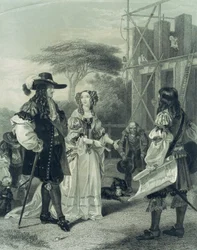 Nell Gwynn überredet Karl II., ein Krankenhaus zu bauen