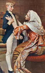 Nelson (1758-1805) - Erster Abschied, im Alter von 12 Jahren