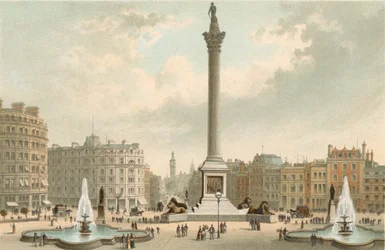 Nelsons Denkmal--Trafalgar Square