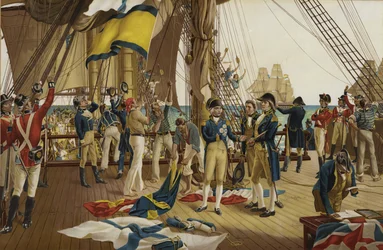 Nelsons letztes Signal bei Trafalgar