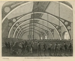 Neuer Sortierraum im Hauptpostamt