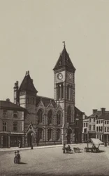 Newbury: Kommunale Gebäude (Lithografie)