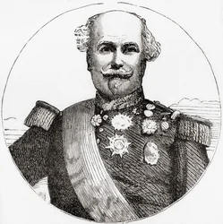 Nicolas Charles Oudinot, aus Ward und Locks Illustrierter Geschichte der Welt, veröffentlicht ca. 1882