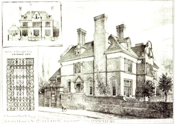 No.17 Kelston, St. Johns Avenue, aus The Building News, 10. Februar 1882