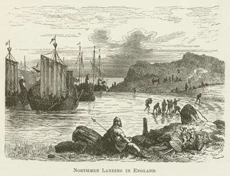 Nordmänner landen in England