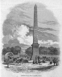 Obelisk von Luxor, Place Louis XVI, Paris