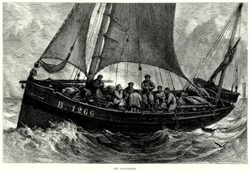 Vor Boulogne (Gravur)
