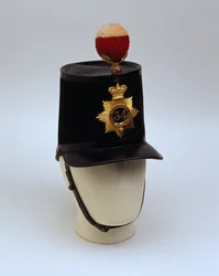 Offiziers-Tschako, Muster 1855