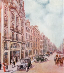 Büros und Ausstellungsräume der Daimler Company in Pall Mall
