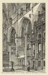 Alte St. Pauls, Nordschiff des Chors, Gräber der Earls of Pembroke