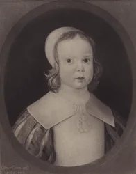 Oliver Cromwell, im Alter von zwei Jahren