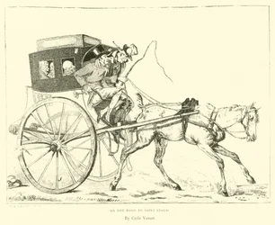 Auf dem Weg nach Saint Cloud