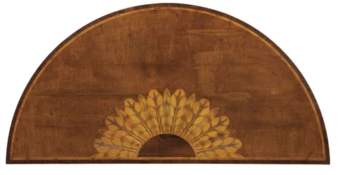 Eines von einem Paar George III Doppeltor-Spieltischen, ca. 1780