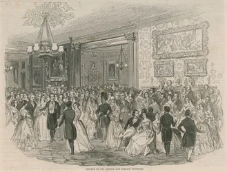 Eröffnung des British and Foreign Institute