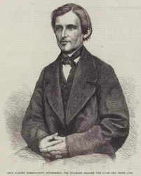 Ossip Ivanoff Kommissaroff Kostromskoi, der geadelte Bauer, der das Leben des Zaren rettete (Gravur)