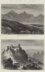 Unser Künstler auf Zypern (Gravur)